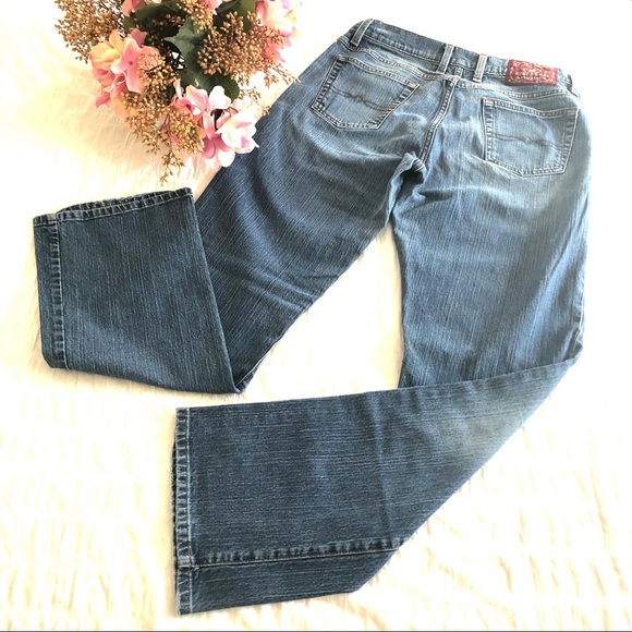 SOLD! LUCKY BRAND Rider Fit Relaxed Jeans- 10 - Picture 3 of 7